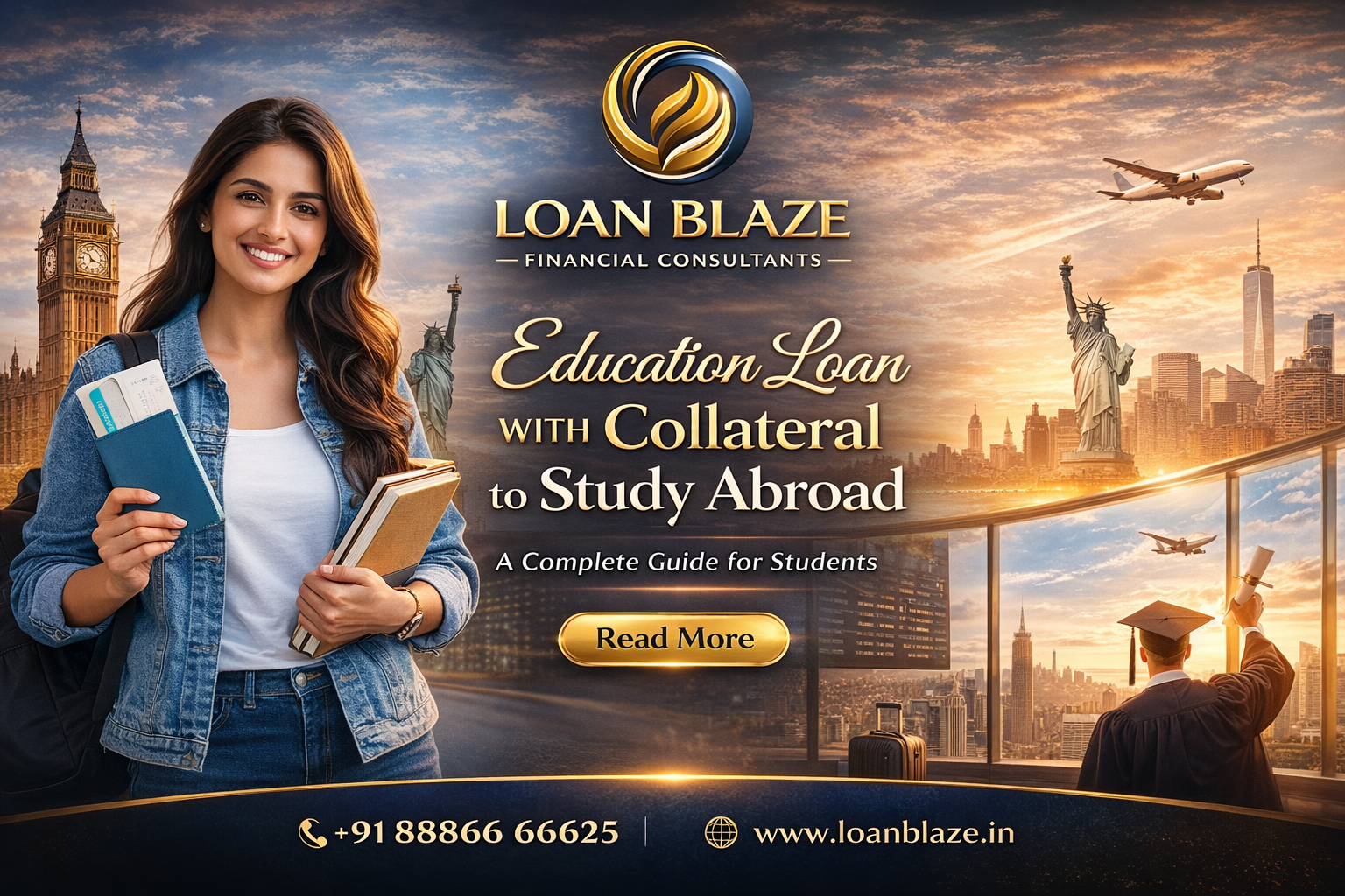 Education Loan with Collateral to Study Abroad: A Complete Guide for Students