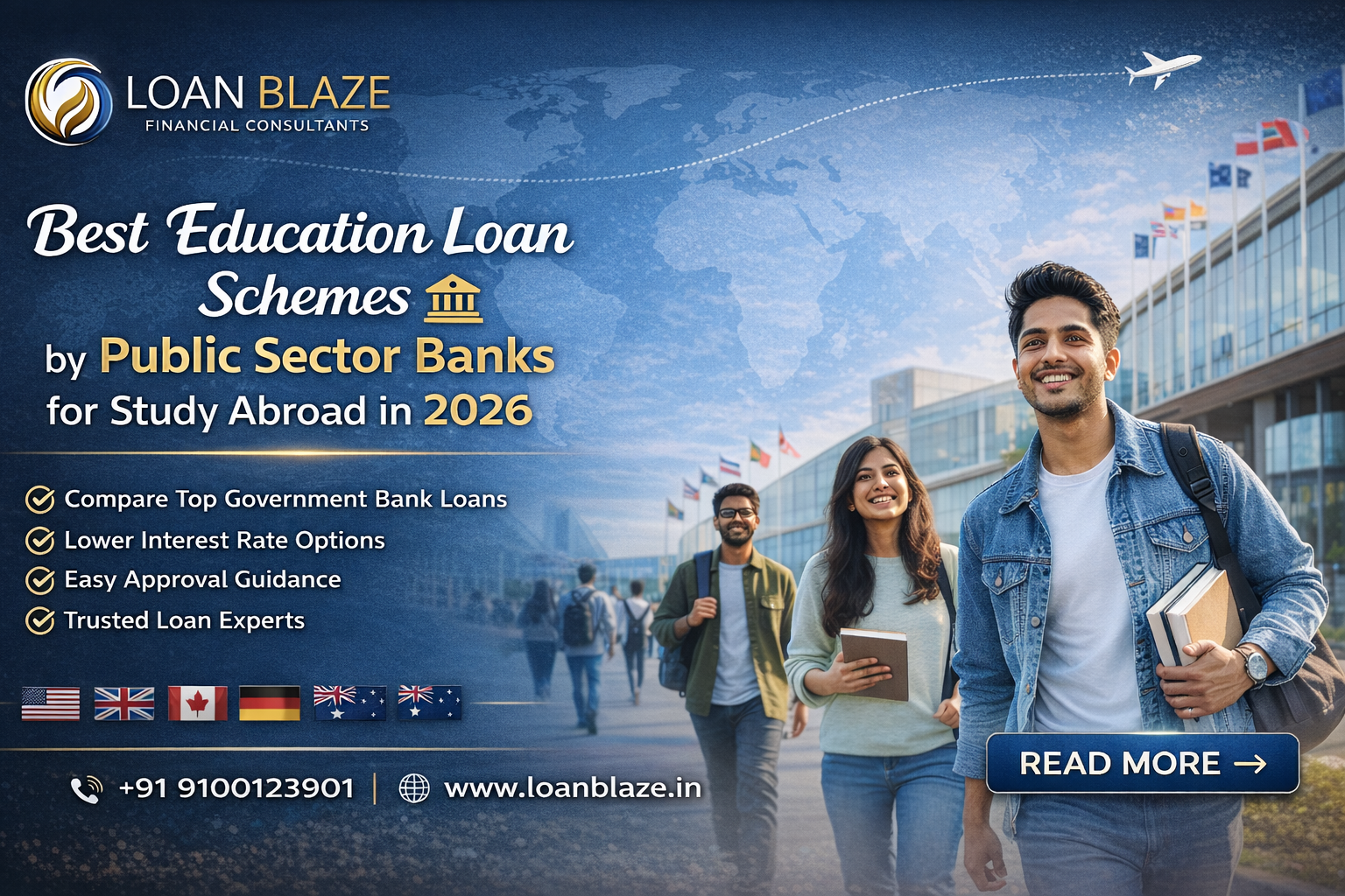 Best Education Loan Schemes by Public Sector Banks for Study Abroad in 2026