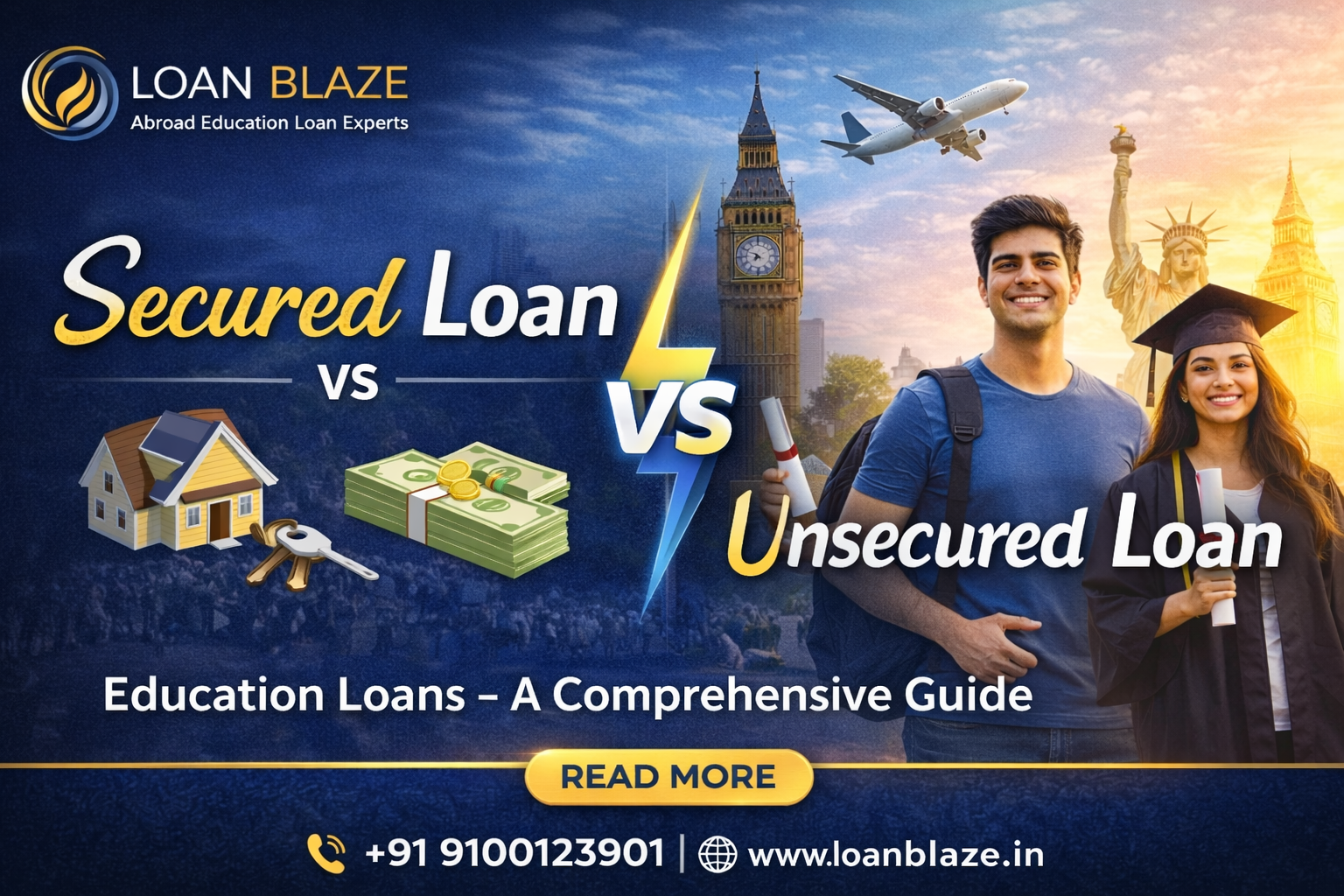 Secured vs. Unsecured education loans: A Comprehensive guide