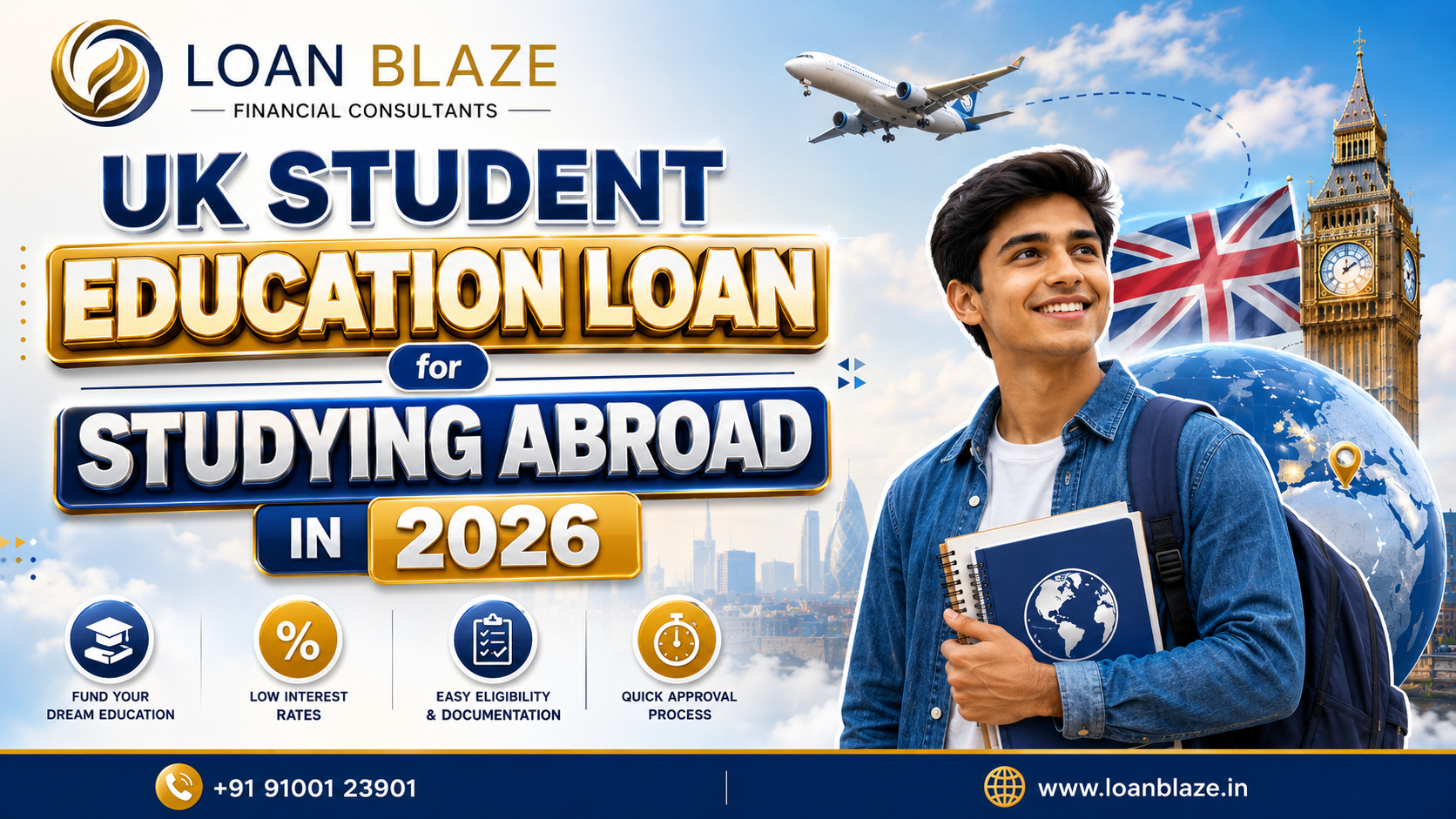 UK Student Education Loan for Studying Abroad in 2026